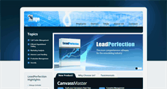 Desktop Screenshot of leadperfection.com