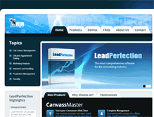 Tablet Screenshot of leadperfection.com